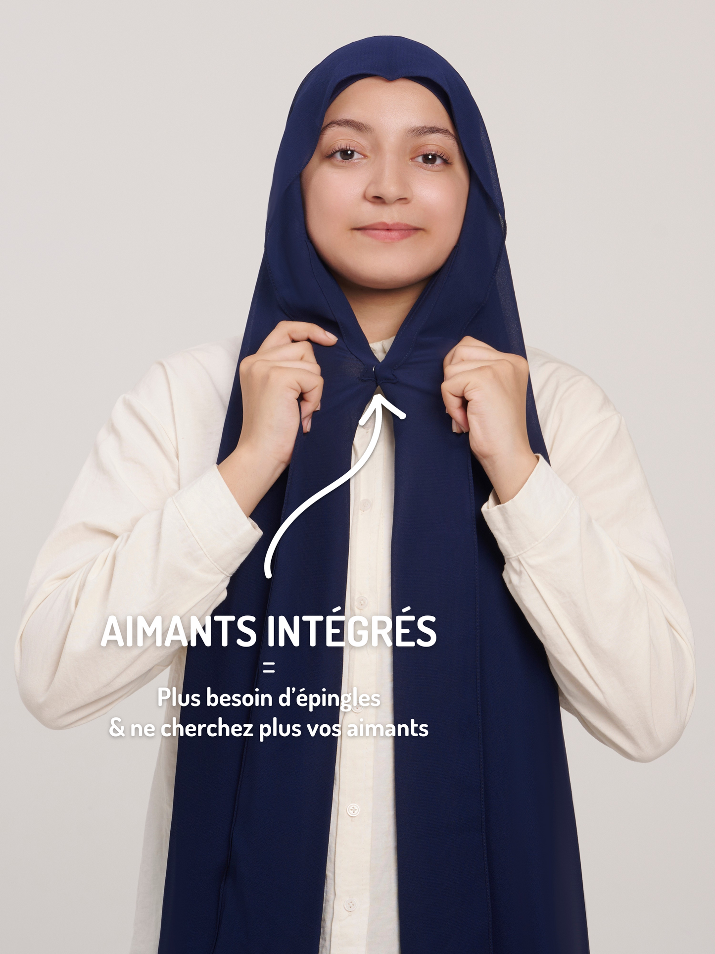 Hijab instantané - Saphir