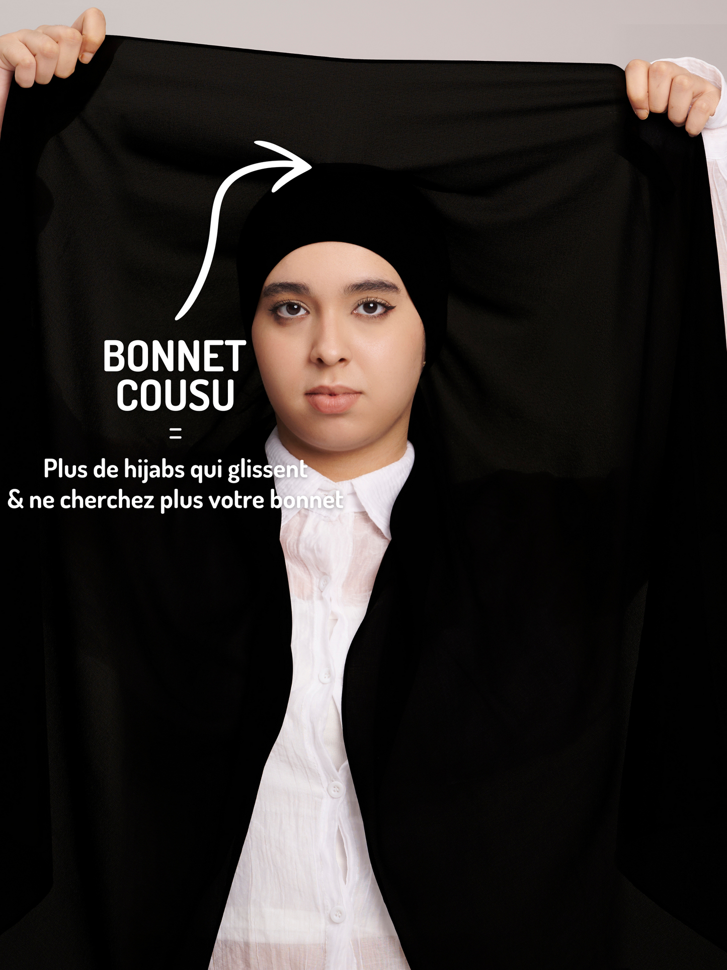 Hijab instantané - Noir